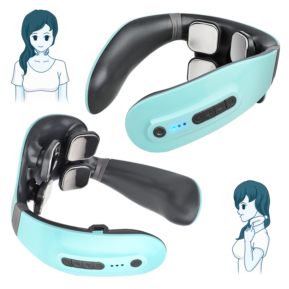 D6199 Electric Neck Massager for Deep Tissue Pain Relief Cervical